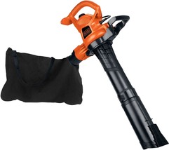 Black Decker Bv3600 12 Amp 3 In 1 Electric Blower Vacuum Mulcher - $98.12