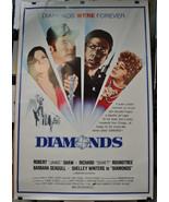 Diamonds Original Movie Poster 1975 40 x 60 - $923.14 MXN