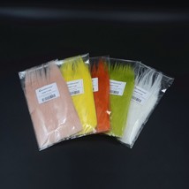 5bags Fly Tying Longest Hairy Craft  Fly Body&amp;Tail Materials 3.5-5&quot; Durable Soft - £52.58 GBP