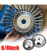6Inch 8Inch Universal Weed Brush Cutter Head Steel Wheel Brush Garden Tr... - $35.90 CAD+