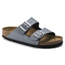 Birkenstock Arizona Icy Metallic Anthracite 1014285 Narrow Fit US 5  EU 36 - £55.35 GBP