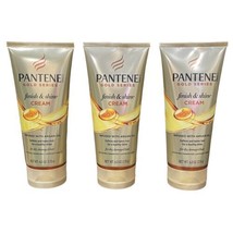 Pantene Gold Series Finish &amp; Shine Cream PRO-V Infused w/Argan Oil 6 oz Lot of 3 - £75.08 GBP
