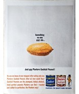 1962 Planters Peanuts mixed nuts large peanut photo-1962 Vintage Print Ad - $9.74