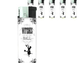 Vintage Witchcraft Witches D5 Lighters Set of 5 Electronic Refillable Bu... - $15.79