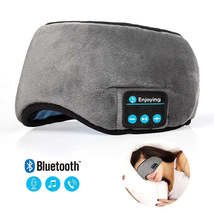 Bluetooth Sleep Headphones Eye Mask - Soft and Comfortable Wireless Music Earpho - £13.24 GBP