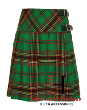 Scottish Tara Murphy Tartan Ladies Skirt For Women Knee Length Tartan Pleat Kilt - £30.90 GBP