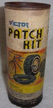 Vintage Victor Patch Kit Tin For All Rubber Repairs - £2.38 GBP