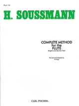 H. Soussmann Complete Method for Flute Part III (English &amp; German Text) - £15.71 GBP