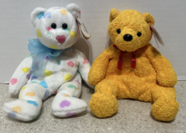 Vintage Retired New 2001 TY Beanie Baby - KISSME the Valentines Bear &amp; P... - $9.89
