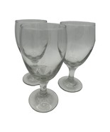 VTG Libbey Perception Clear Glass Heavyweight 16 oz Water Goblet 6-1/2” ... - $25.65