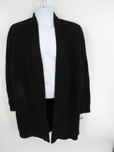 Charter Club Black Open Front Cardigan Sweater XL Black NWT $79.50 - $21.78