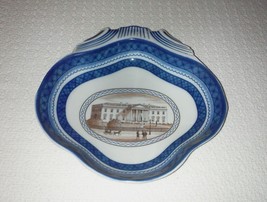 Mottahedeh Portugal Canton Shell Shape Bowl White House 1848 Litho Garfi... - $59.39