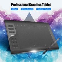 10x6 Inch 12 Express-Keys GraphicTablet Professional Graphics drawing tablet - £90.62 GBP