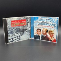 Lot of 2 Christmas CDs Bing Crosby &amp; Liberace Christmas &amp; Winter Wonderland - £7.63 GBP
