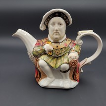 Vintage Made in England James Sadler Kings &amp; Queens Henry VIII Teapot - £51.75 GBP