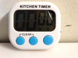 Digital Kitchen Timer Magnetic Cooking LCD for Food Household - £2.75 GBP