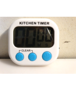 Digital Kitchen Timer Magnetic Cooking LCD for Food Household - $4.75 CAD