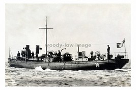 nav0054 - Royal Navy Torpedo Boat No 38 - photograph 6x4 - $3.00