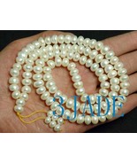 24&quot; Natural Pearl Meditation Yoga 108 Prayer Beads Mala  - £15.65 GBP