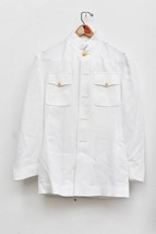 Flying Cross Jacket US Navy Naval Academy White UNIFORM JACKET CHOKER &amp; ... - $123.74