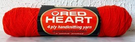 Vintage Red Heart 4 Ply Handknitting Wintuk Acrylic Yarn - 1 Skein Burnt Orange - £6.74 GBP