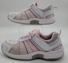 Orthofeet BioFit 916 Women&#39;s White Pink Athletic Sneaker Shoes Size 8.5 ... - $28.05