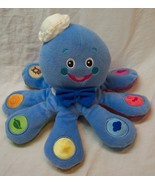 Baby Einstein TALKING BILINGUAL COLOR OCTOPUS 6&quot; Plush STUFFED ANIMAL Toy - £15.58 GBP