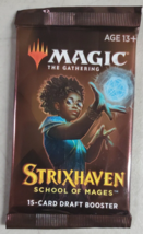 Strixhaven School of Mages Draft Booster Pack New WOTC MTG - £3.95 GBP