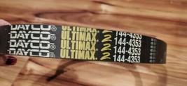 Dayco Ultimax 2 Clutch Drive Belt 144-4353 SKIDOO Snowmobile MACH 1 Belt... - £45.54 GBP