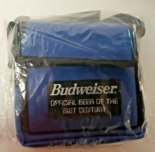 Vintage Anheuser Busch Budweiser 21st Century Bag Holds Cd&#39;s New In Package Rare - £18.37 GBP