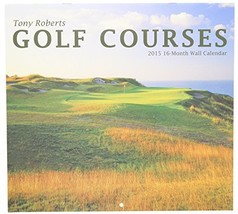 2015 Golf Courses 12x11 Vista Wall Calendar - $9.99