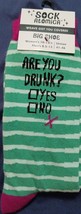 UNISEX Are You Drunk Socks Funny Beer Drinking Party Checklist Graphic Novelty - £8.54 GBP