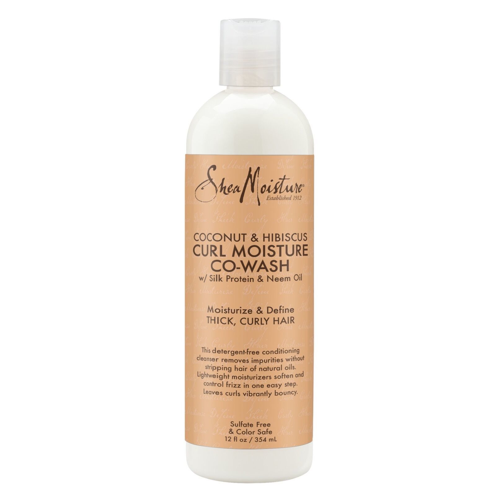SheaMoisture Coconut & Hibiscus Clarifying nourishing Curl Moisture Co-Wash, 12 Item image 2