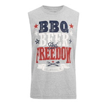 Way to Celebrate Men&#39;s 4th July United Graphic Muscle Tank Size L (42-44... - $12.86
