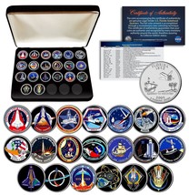 SPACE SHUTTLE PROGRAM MAJOR EVENTS NASA Florida State Quarters 20-Coin S... - $74.76