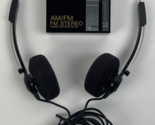 Vintage Toshiba RP-20 AM/FM Stereo Portable Receiver Black Retro Radio -... - $33.33