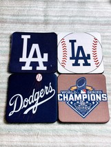 Los Angeles Dodgers Coasters 4X4 in (pack of 4) - £9.34 GBP