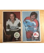 Lot of 16 vintage OPC posters of various WHA players 1973-74 - £34.59 GBP