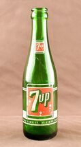 *Vintage 7-Up Green Glass Beverages Soda Pop Bottle 7 fl. oz. - $9.99