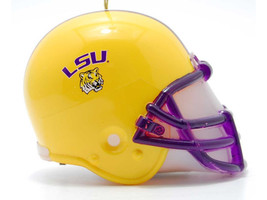 Lsu Tigers Football Helmet Christmas Ornament Lights Up - £13.73 GBP