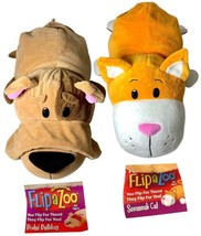 Flip A Zoo Savannah Cat and Bodni Bulldog 85877 (two toys in one) - £15.68 GBP