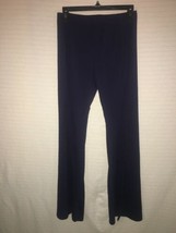 Yado Woman’s Casual Stretch Open Leg Pants Yoga Split sz M NEW - £35.85 GBP