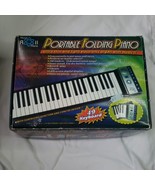 49 Key Foldable Electronic Piano Portable Flexible Roll up Keyboard  - £23.34 GBP