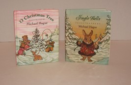 2 Michael Hague Mini Books Jingle Bells/Oh Christmas Tree Books First Ed New - £19.76 GBP