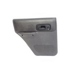 Black Rear Left Interior Door Panel OEM 2001 Jeep Cherokee  - $33.26