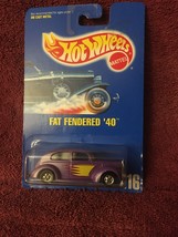 Hot Wheels Blue Card #216 Fat Fendered ‘40 Purple - £3.73 GBP