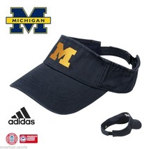 Michigan Wolverines Free Shipping Football Basketball Visor Hat Cap Adidas New - $14.93