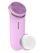 Rechargeable Sonic Facial Brush, 2 Brush Heads, 5 Speed Modes - €30,34 EUR