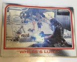 Vintage Star Wars Empire Strikes Back Trading Card 1980 #14 Where’s Luke - £1.95 GBP