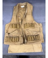 Vintage Mens American Field Sportswear Vest Hettrick Mfg. Brown Hunting ... - $83.84